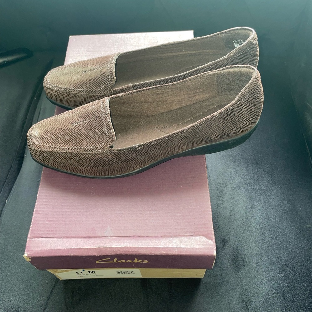 Clark’s Flats. Harvest Brown. Size 11